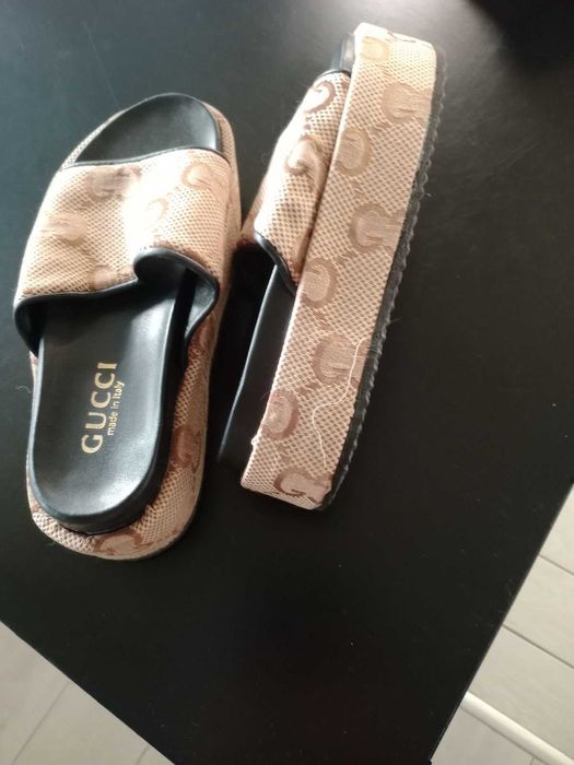 Дамски летни Чехли ГУЧИ чисто нови