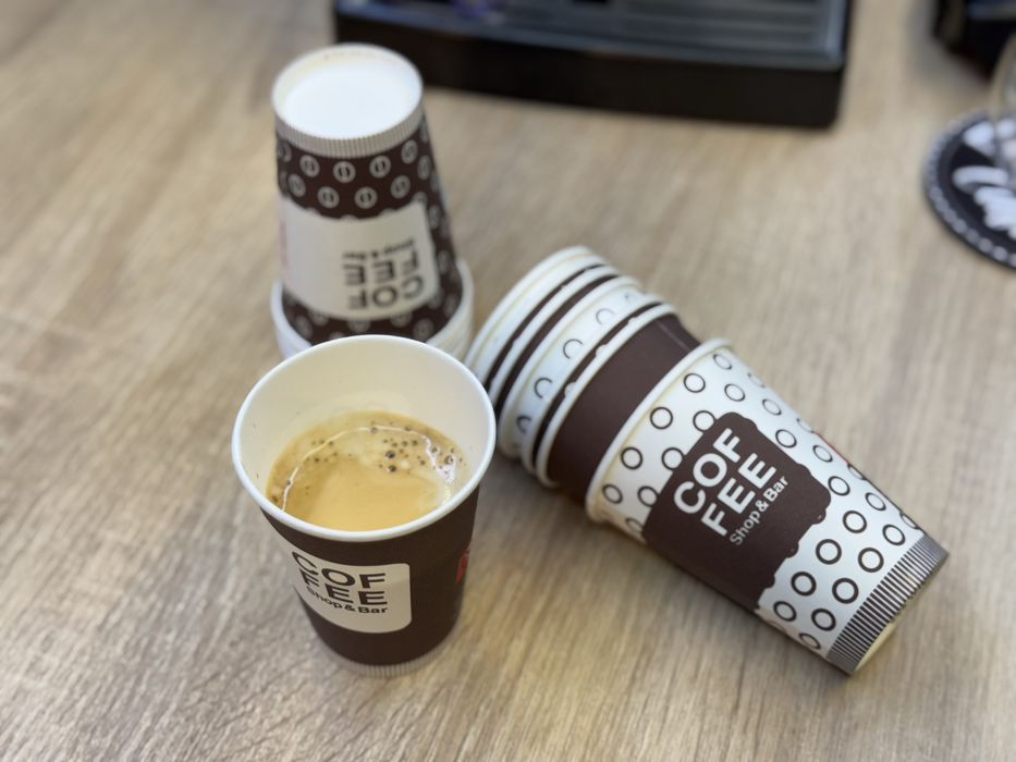 Pahare carton automate 190ml