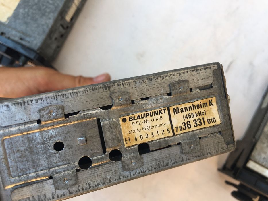 Radio vitange blaupunkt vw T1 T2