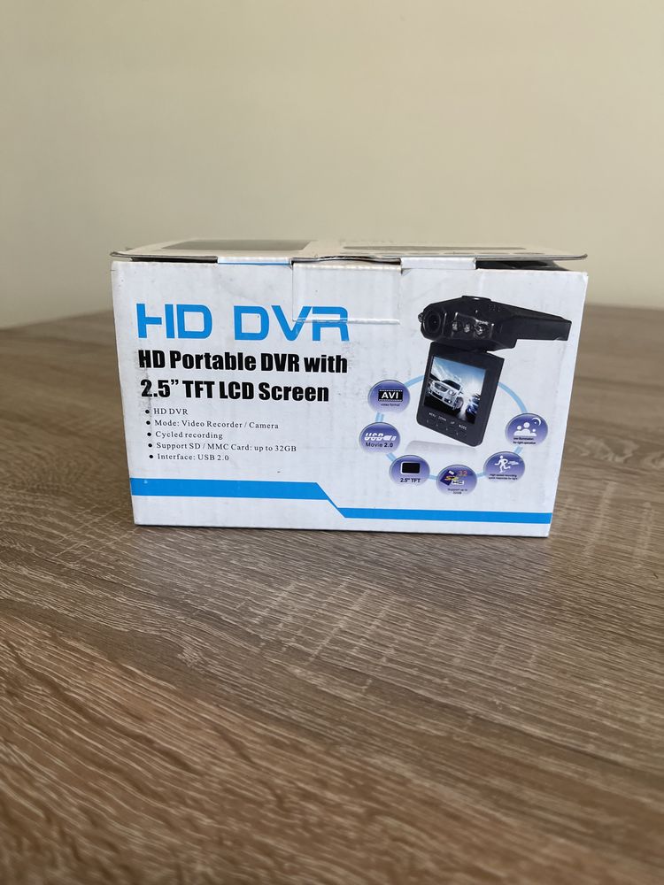 Автомобильный видеорегистратор HD DVR , цвет черный