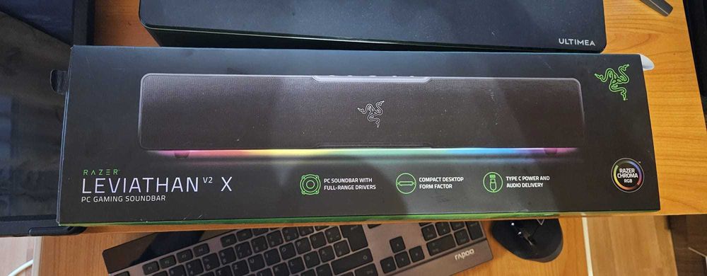 Soundbar Gaming Razer Leviathan V2 X