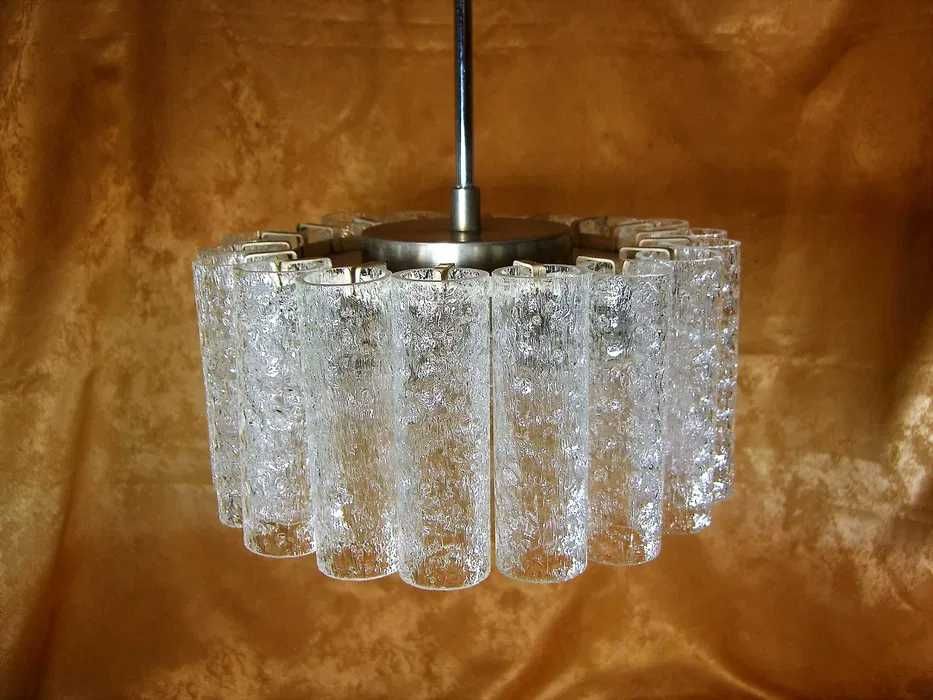 Lustra, Mid Century Modern, Art Deco Murano by Venini Doria ultra lux