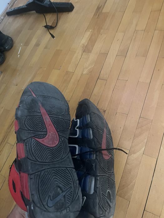 Adidasi nike uptempo blue&red