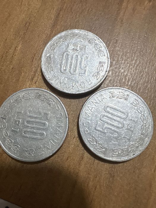 Monezi de 500 lei