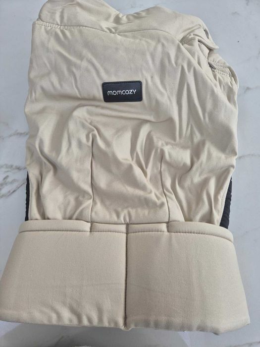 Бебешко кенгуру Momcozy PureHug, чист памучен слинг за 3-24 месеца