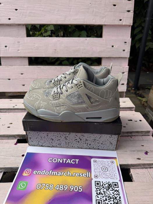 Nike Jordan 4 x KAWS (marimi: 45)
