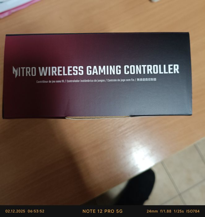 Безжичен геймпад Acer Nitro NGR300, черен - GP.OTH11.06F