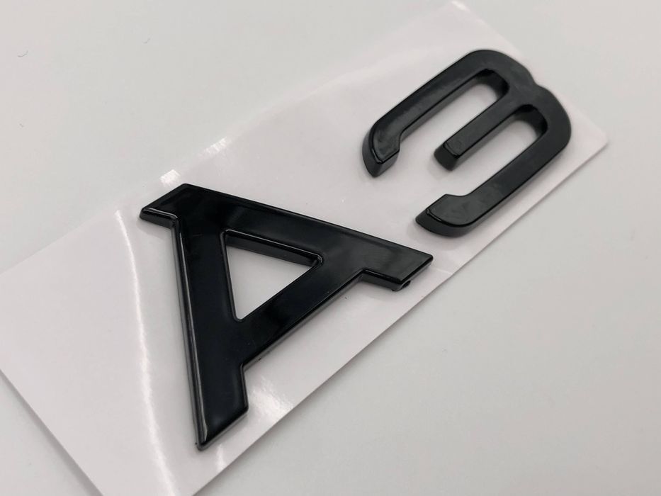 Emblema Audi A3 spate negru