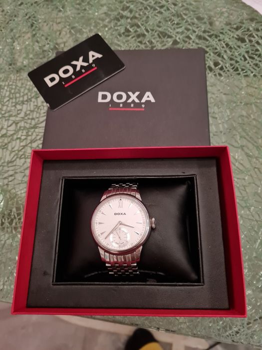 Ceas Doxa Vintage Mecanic Steel Silver
