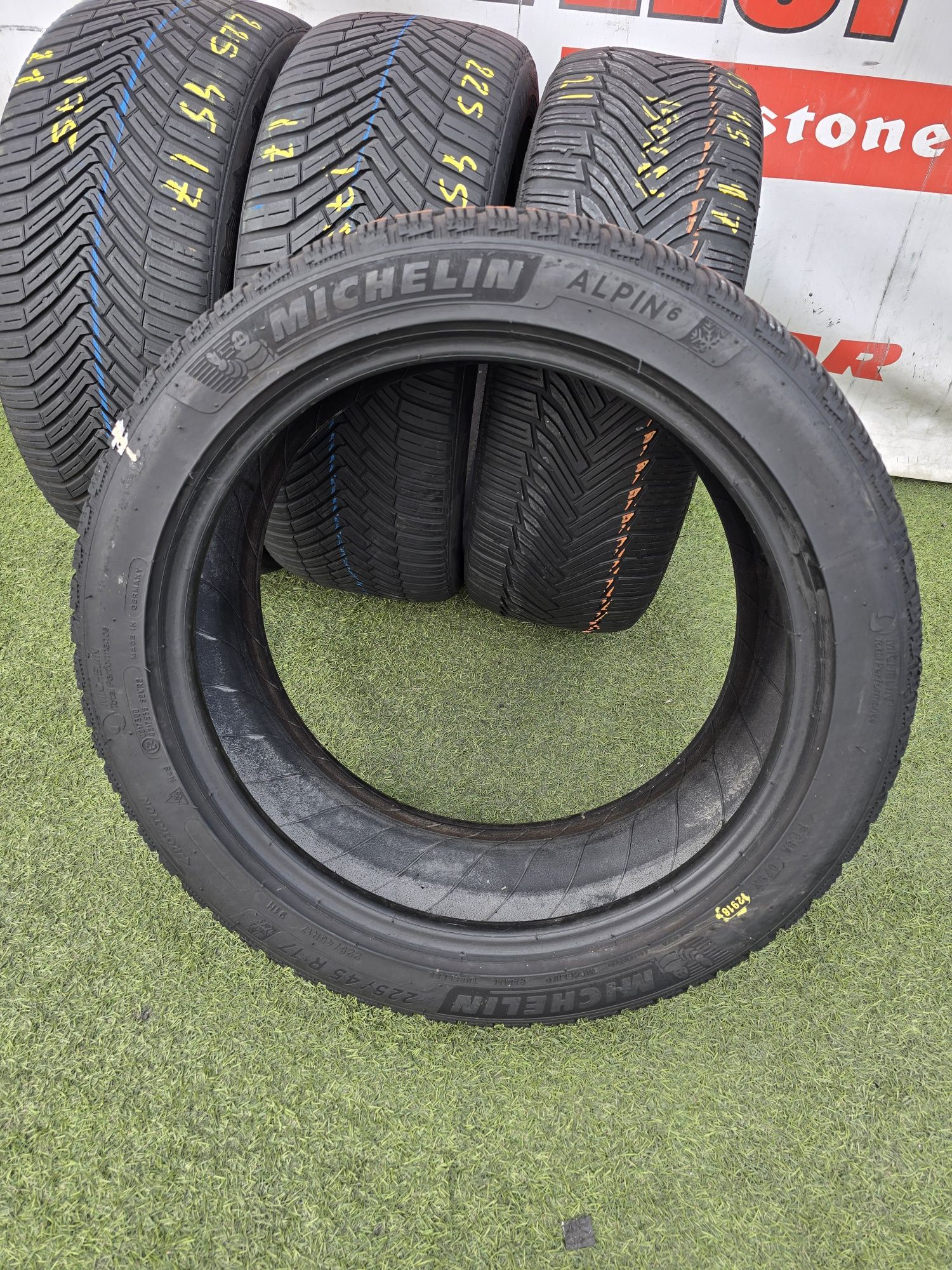 225 45.17 2x continental 2x michelin m+s