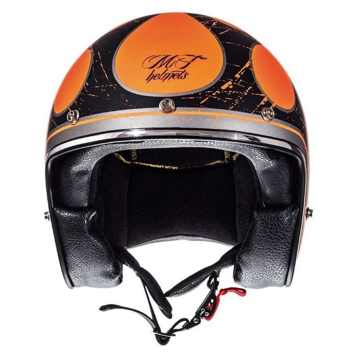 каска Mt helmets отворена каска ретро тъмни очила рокер  мото