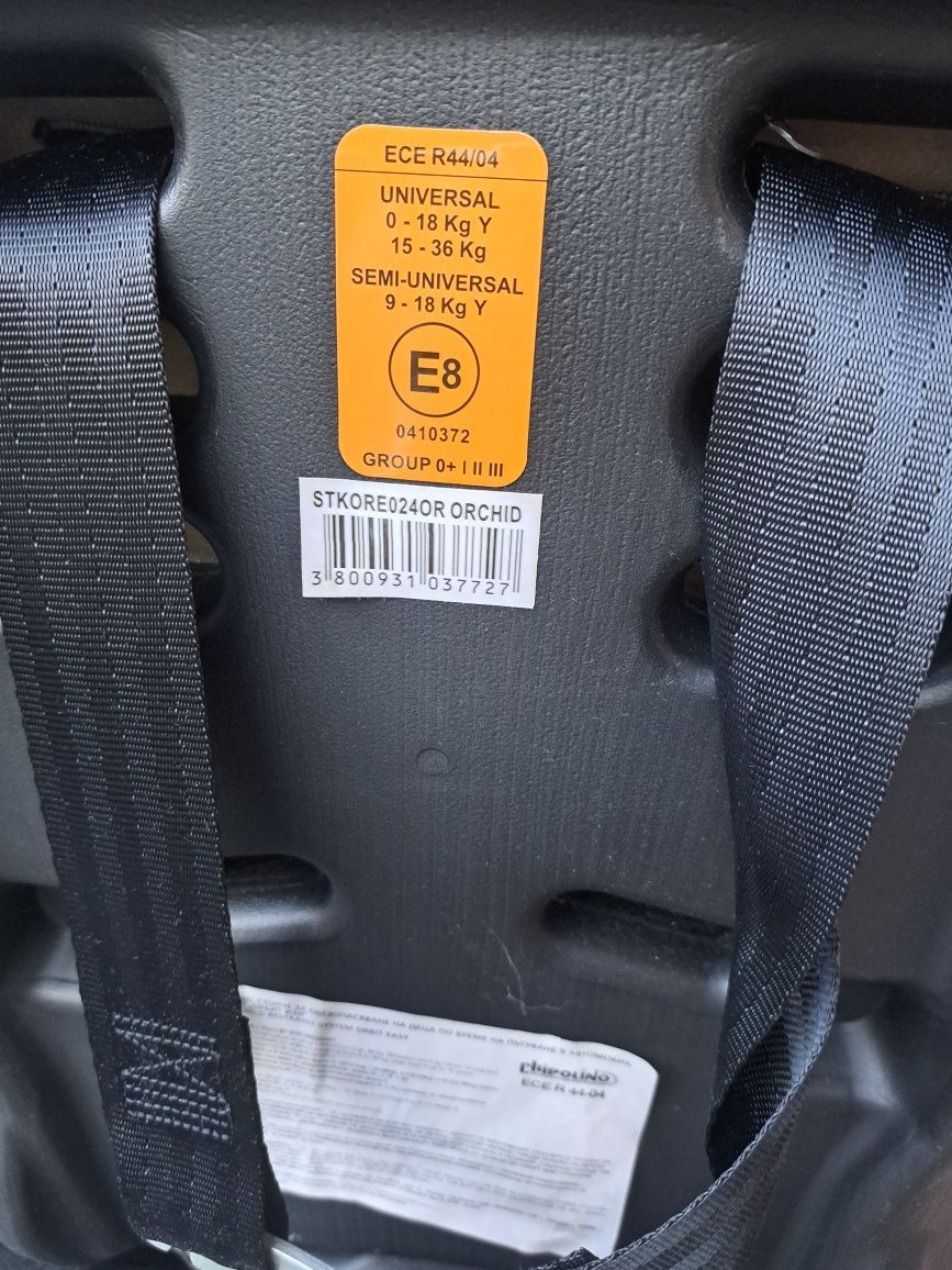 Детско столче-Isofix 0-36кг.