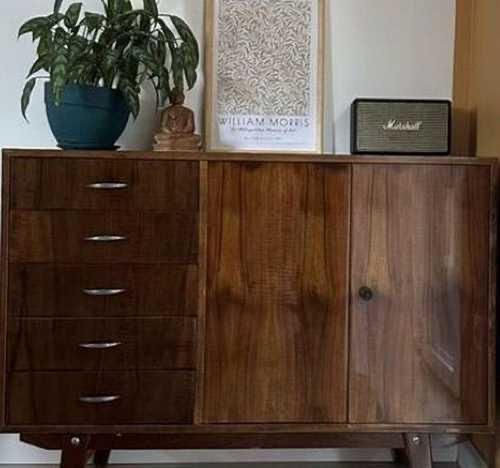 ретро ссср винтаж mid century Из Дерева . Комод Магнолия