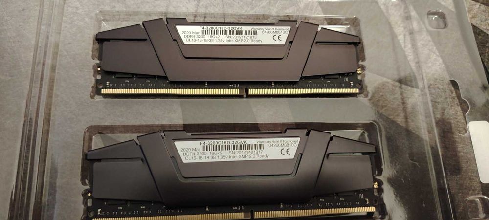 Рам памет G.Skill Ripjaws V 2x16GB 32GB DDR4 3200MHz CL16