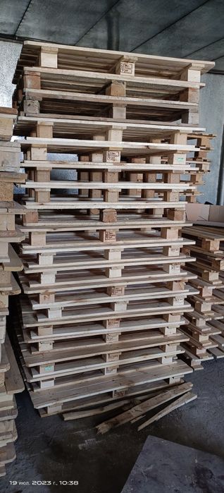 Поддоны деревянные НОВЫЕЕ  1,2х1х0,15м