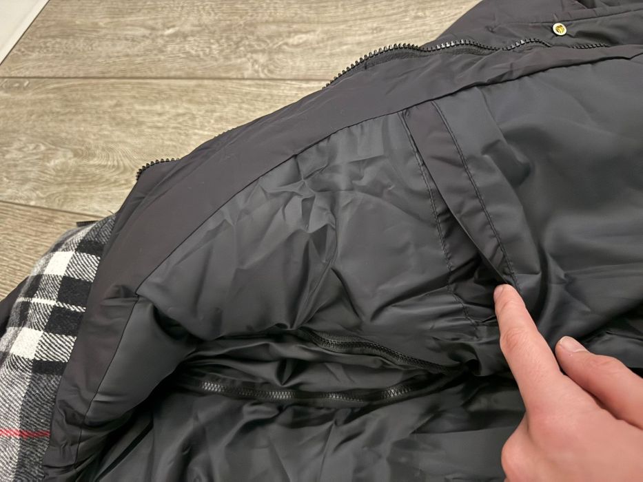 Geaca/Vesta Burberry Puffer Negru Mat