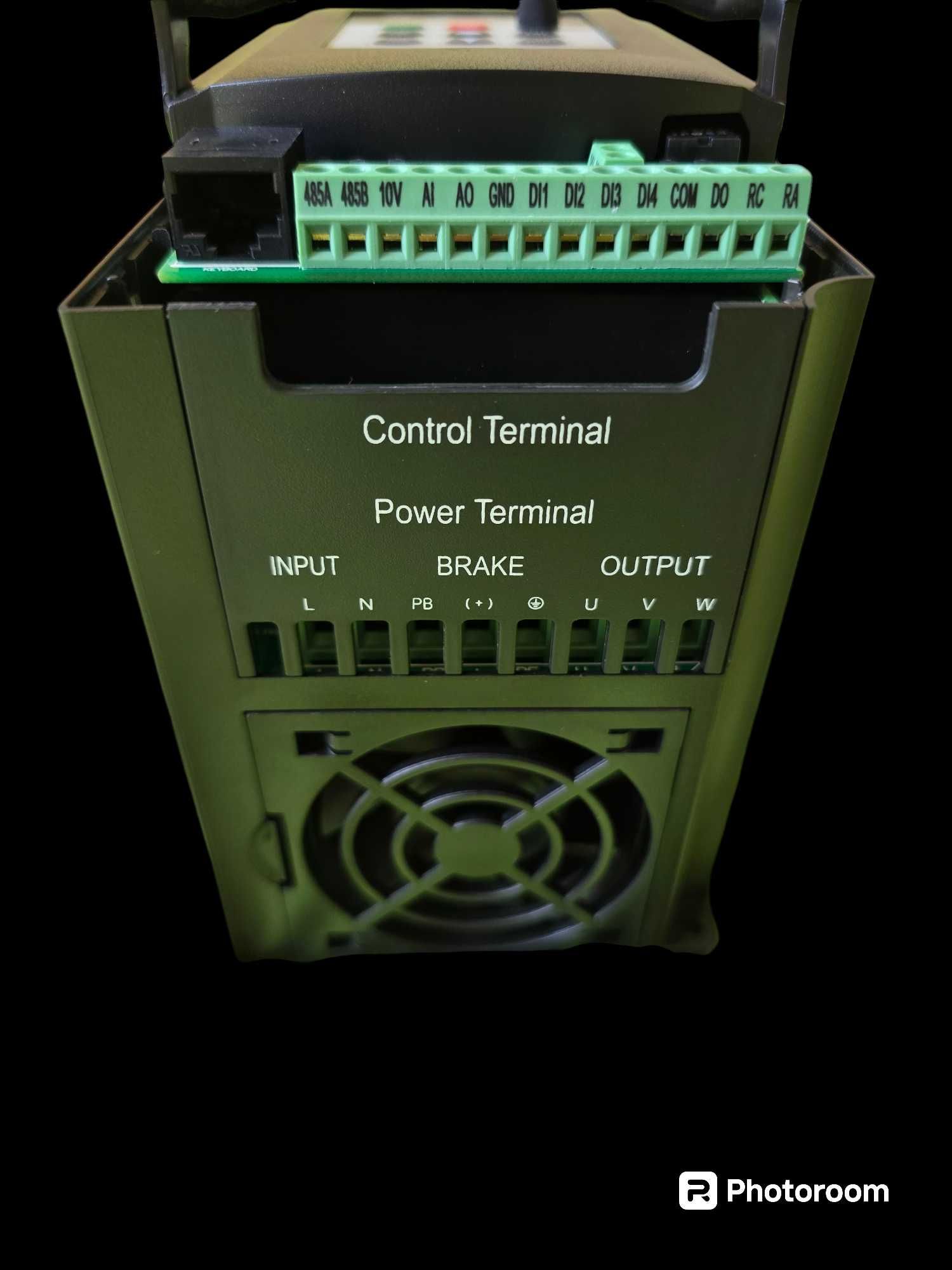 Монофазен честотен инвертор към ТРИФАЗЕН мотор 220v - 380v регулатор