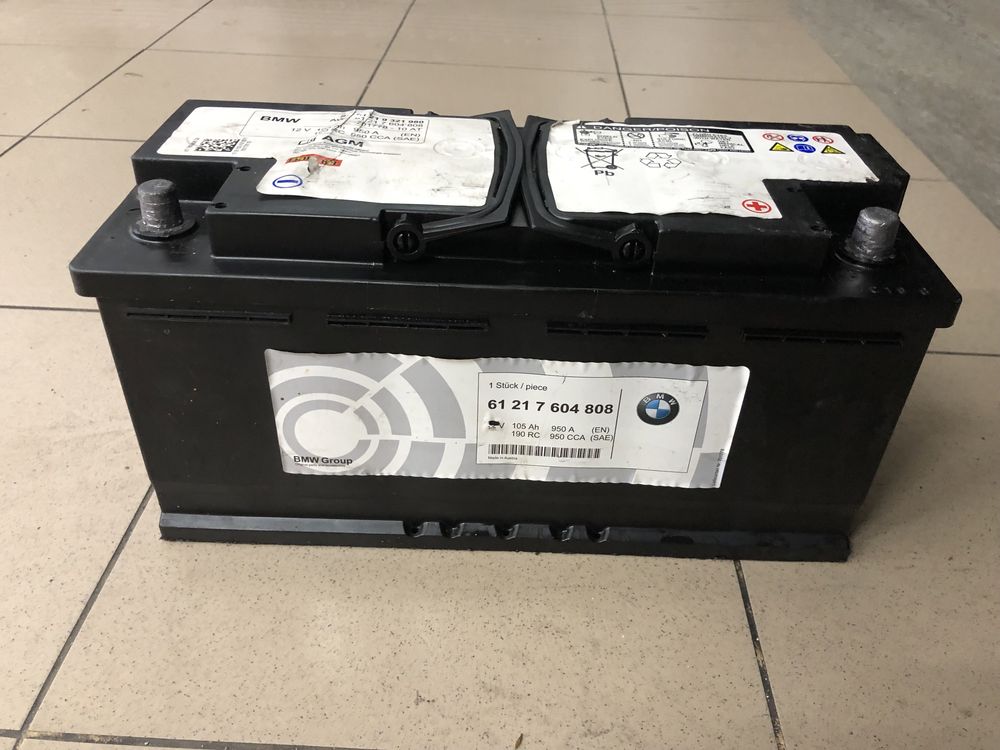 Baterie 105 ah agm oem Bmw