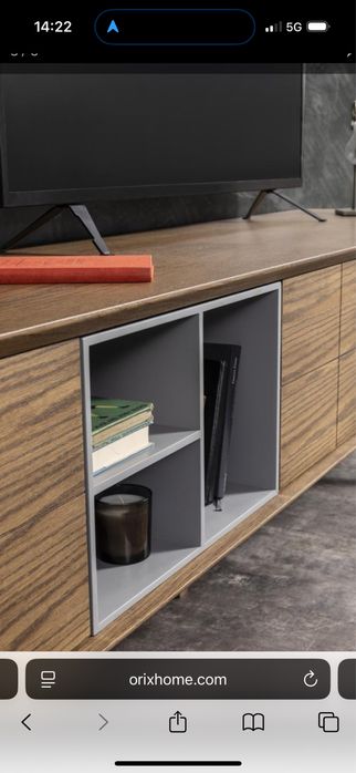 Нов стилен диван и TV шкаф