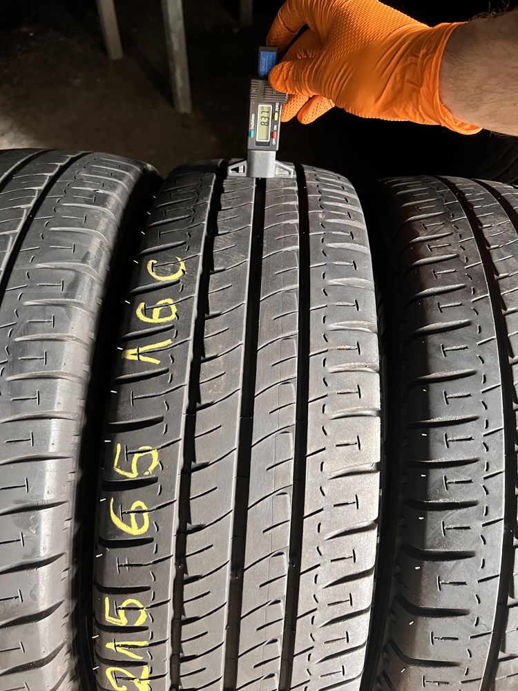 4 anvelope vara 215/65/16 C , Michelin , 8 mm