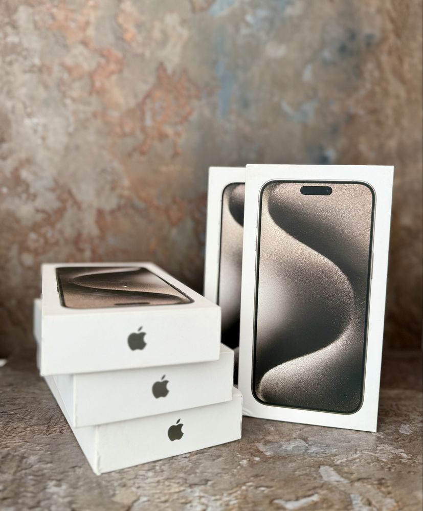 iPhone 15 Pro Max 512GB Natural titanium / Nou / Garantie