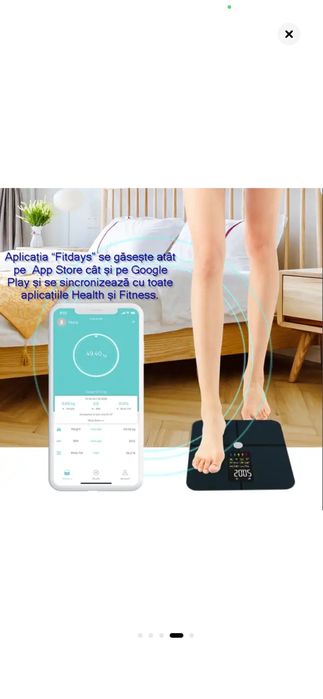 Cantar Smart Bluetooth pt toata familia