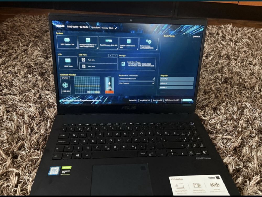 laptop asus x571 fara incarcator