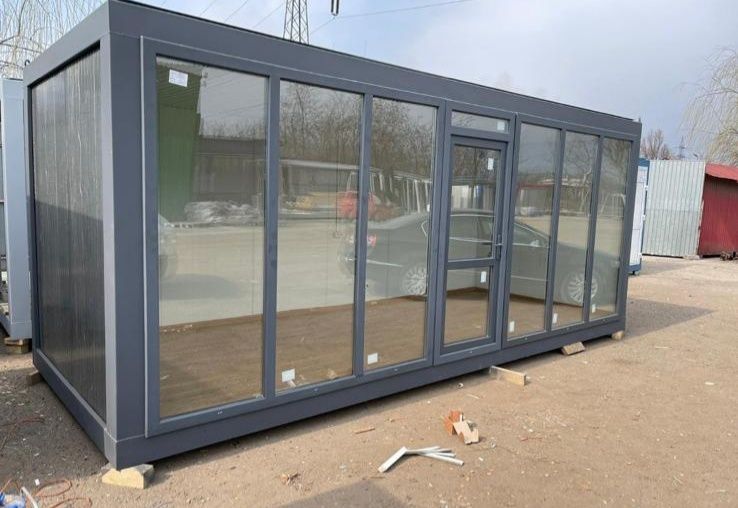 Container birou containere vitrina santier paza fast-food locuit