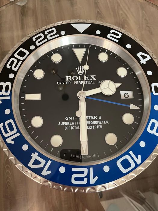 Настенные часы ролекс