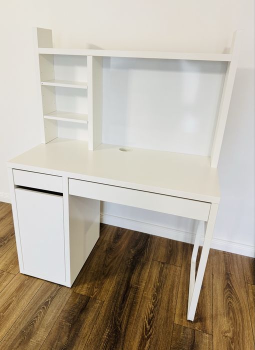 Birou alb Ikea Micke