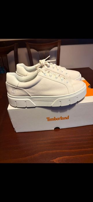 TIMBERLAND ДАМСКИ ОБУВКИ Laurel Court Lace-up Trainer for women WHITE