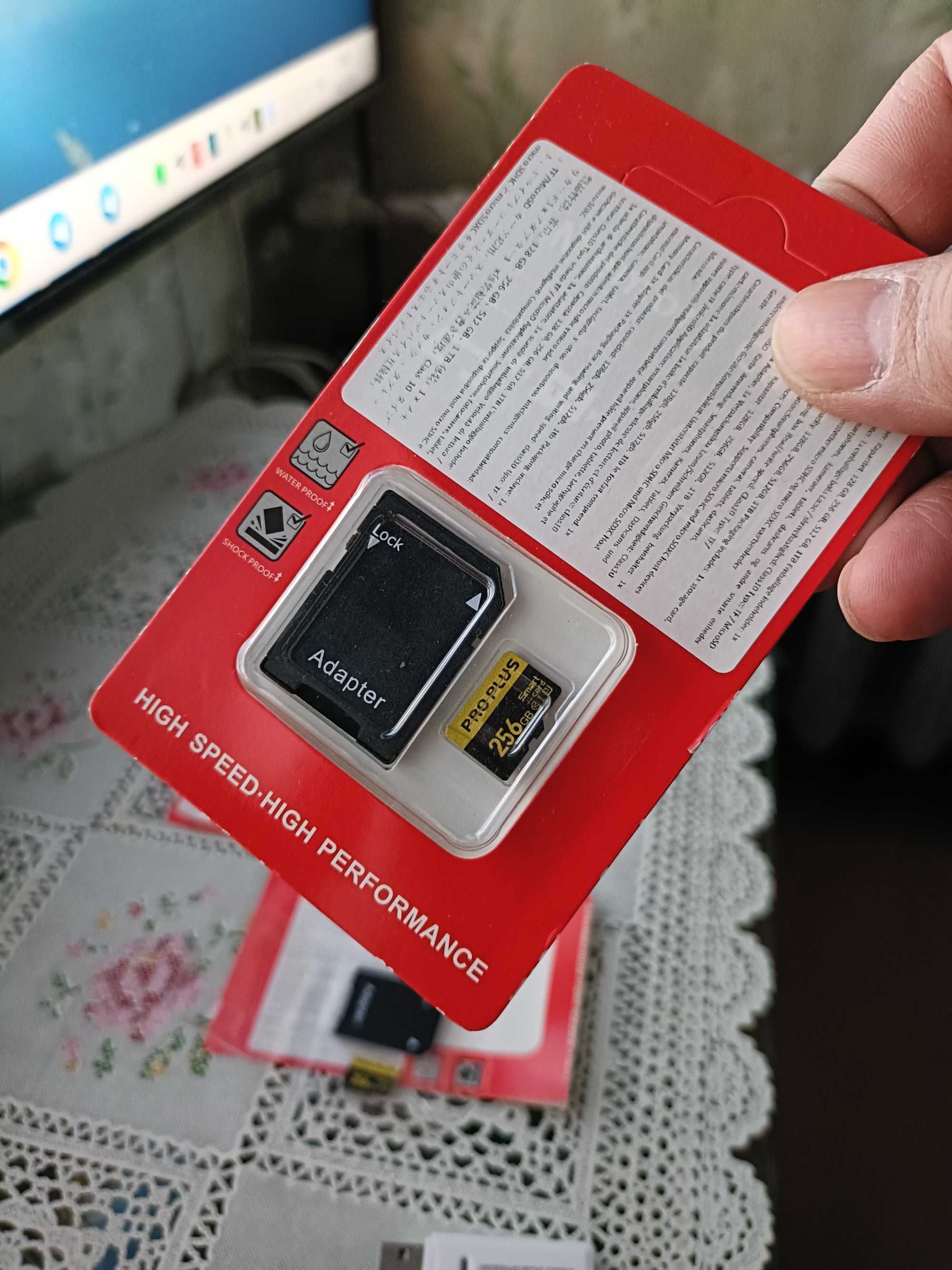 Карта Памяти microSD 256-512Gb PRO+