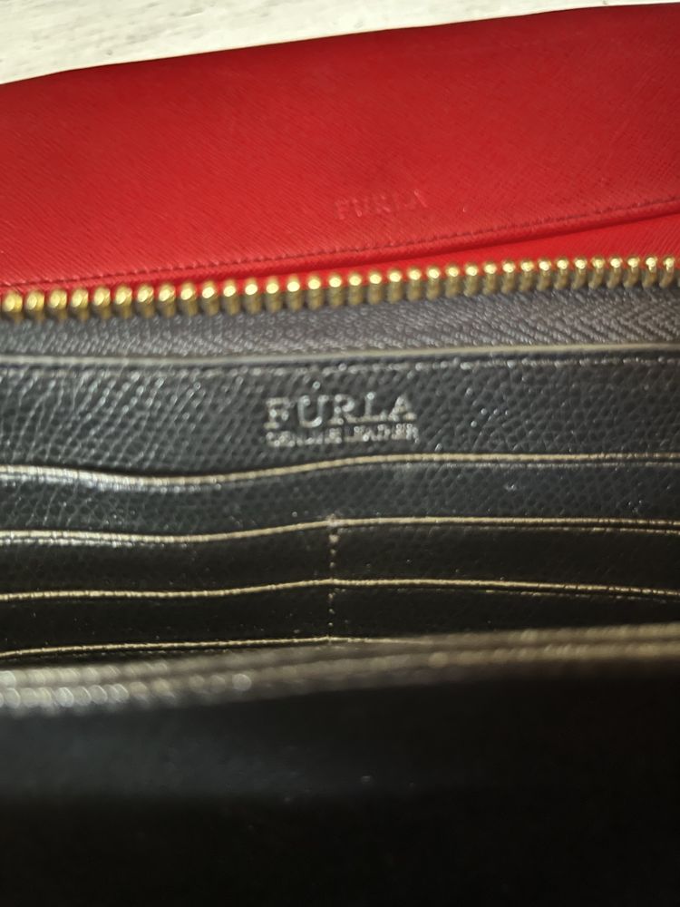 Furla портмоне + подарък