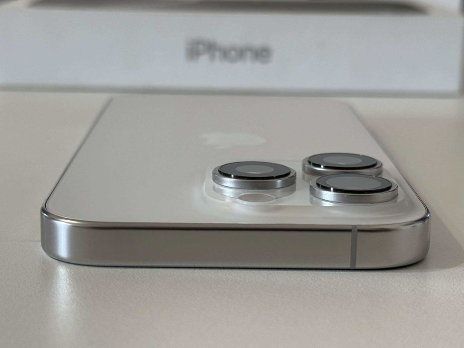 Бартер! 45 Цикъла 512GB iPhone 16 Pro White Titanium (Бял)