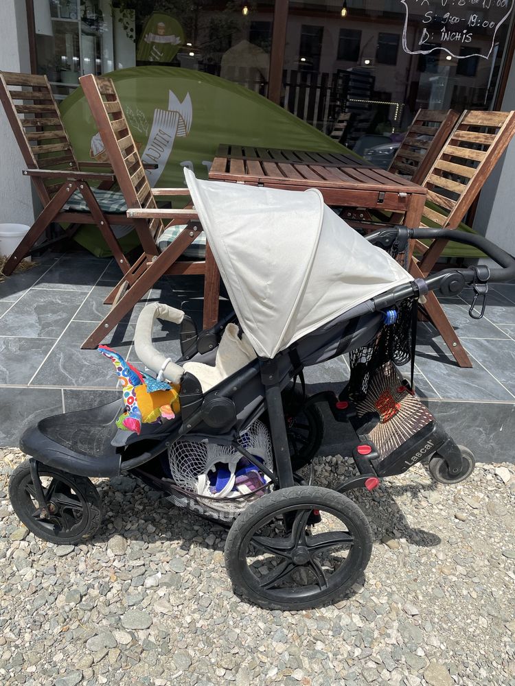Carucior Hauck Runner + placa pentru al doilea copil