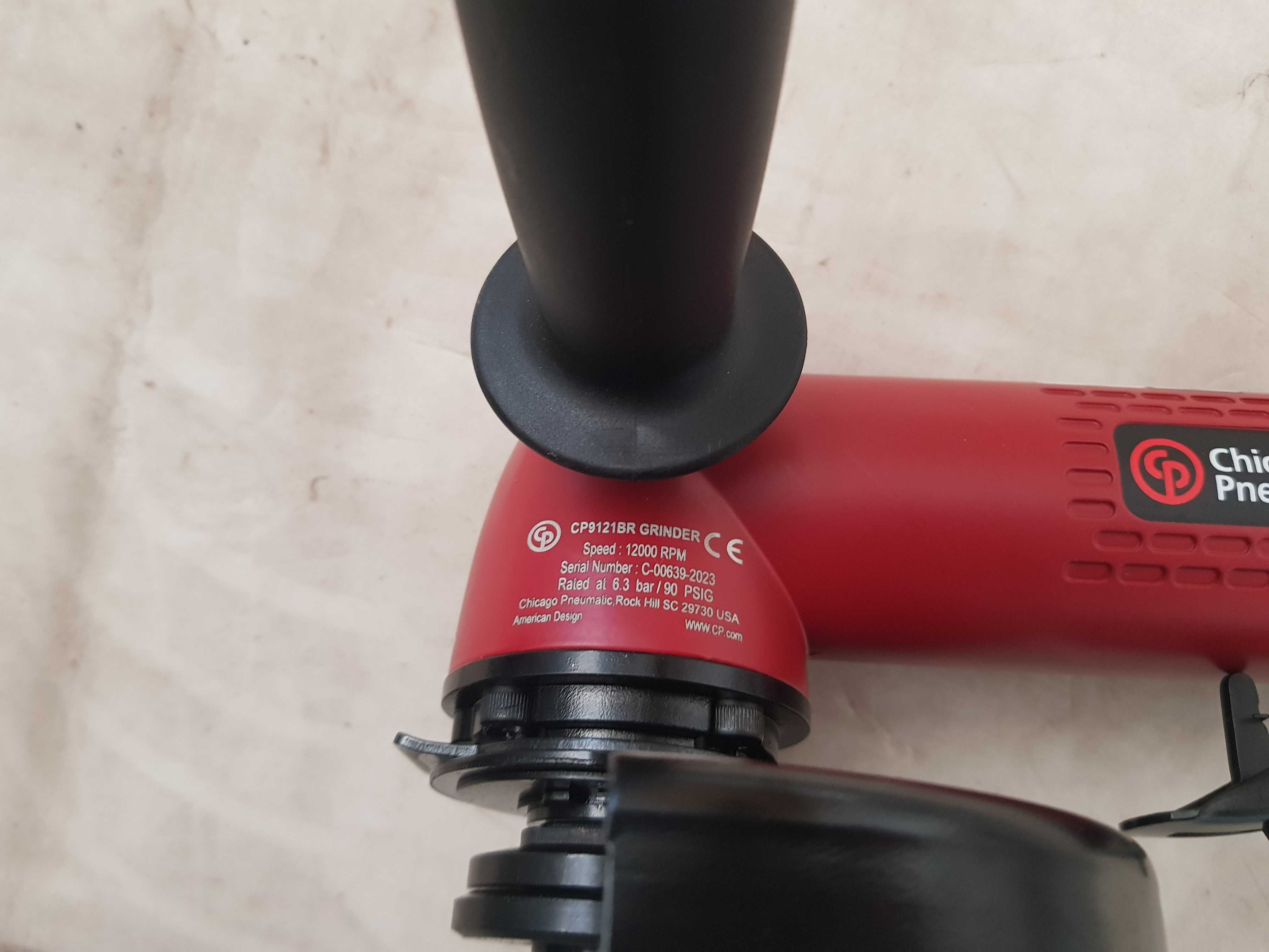 Нов пневматичен ъглошлайф CHICAGO PNEUMATIC CP9121BR  дискове до 125мм