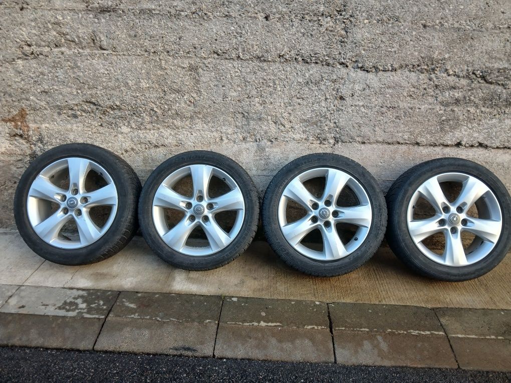 Оригинални Ал джанти 17цола за Opel Astra-J.zafira.Ampera.5×115.Antara
