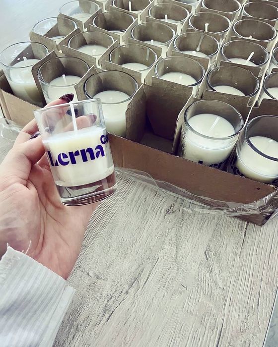 Свечи с вашим логотипом