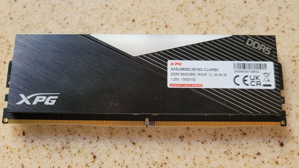 RAM XPG DDR5 16GB 5600MHz CL36