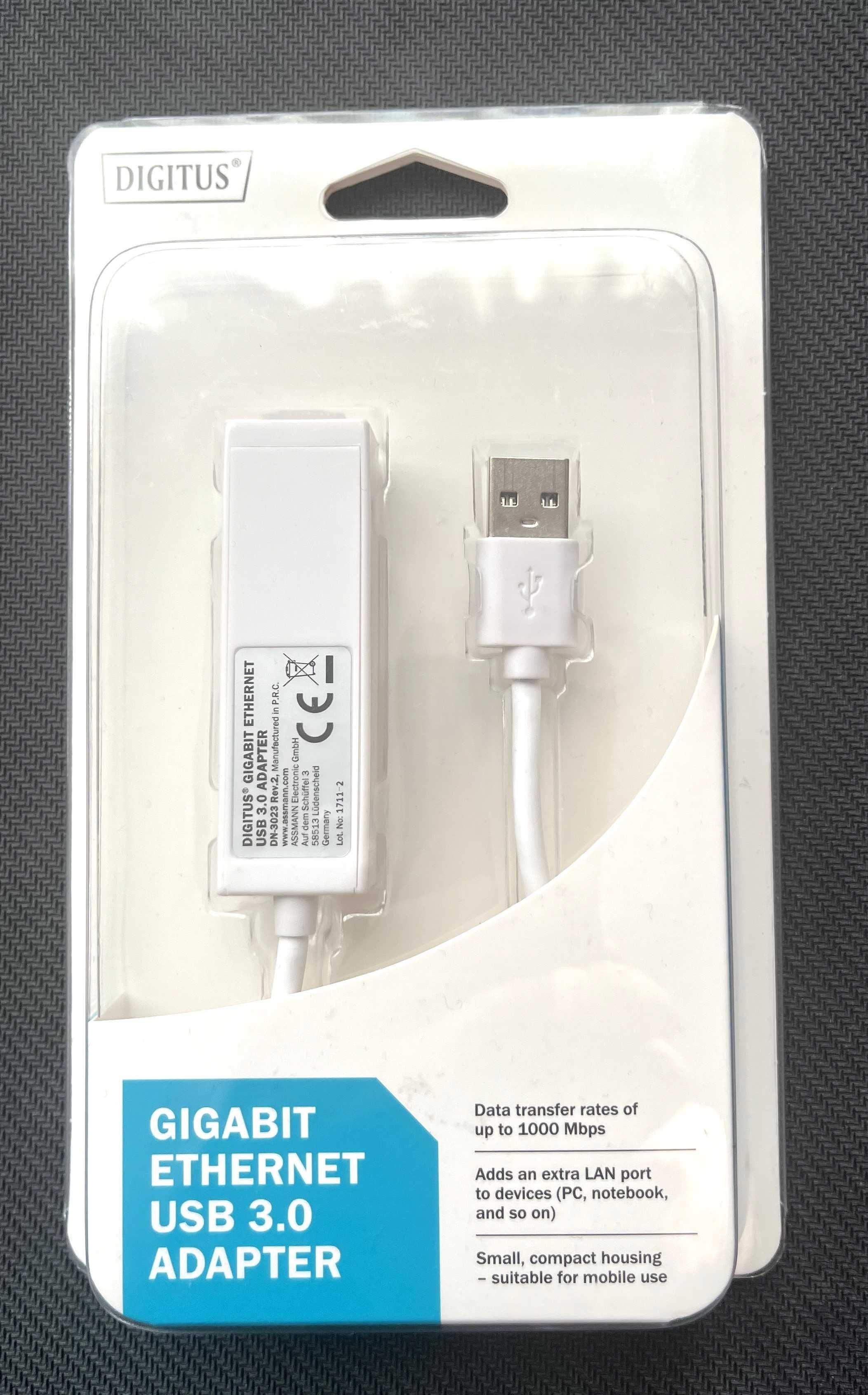 Placa de retea gigabyte DIGITUS USB 3