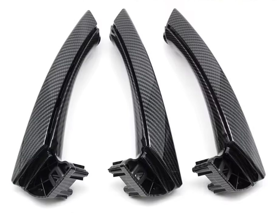 Set manere fata usa interior bmw seria 3 e90 e91 crem negru carbon gri