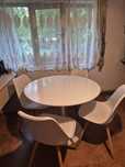 Vand set masa bucatarie si 4 scaune, Jysk