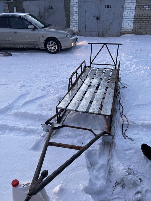 Нарты для снегохода .буран рысь