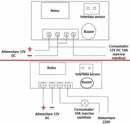 Termostat digital, regulator temperatura -50/+110 12V Nou ambalat!