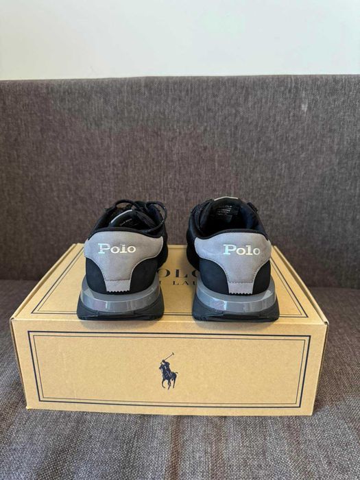 Маратонки Polo Ralph Lauren Sneakers Train 89 номер 42 черни и сиви