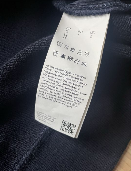 HUGO BOSS / RUSSELL ATHLETIC Hoodie/мъжки суичър L