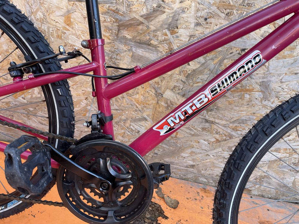 Bicicleta shimano  roti 24”