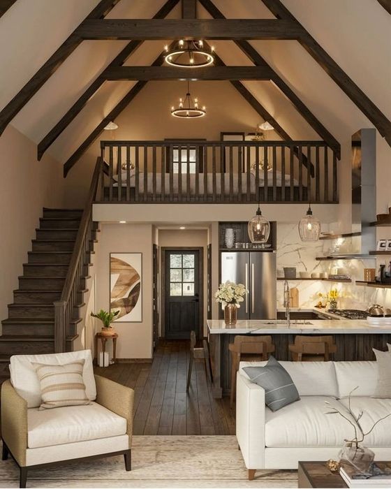 Дома на лёгкой конструкции.