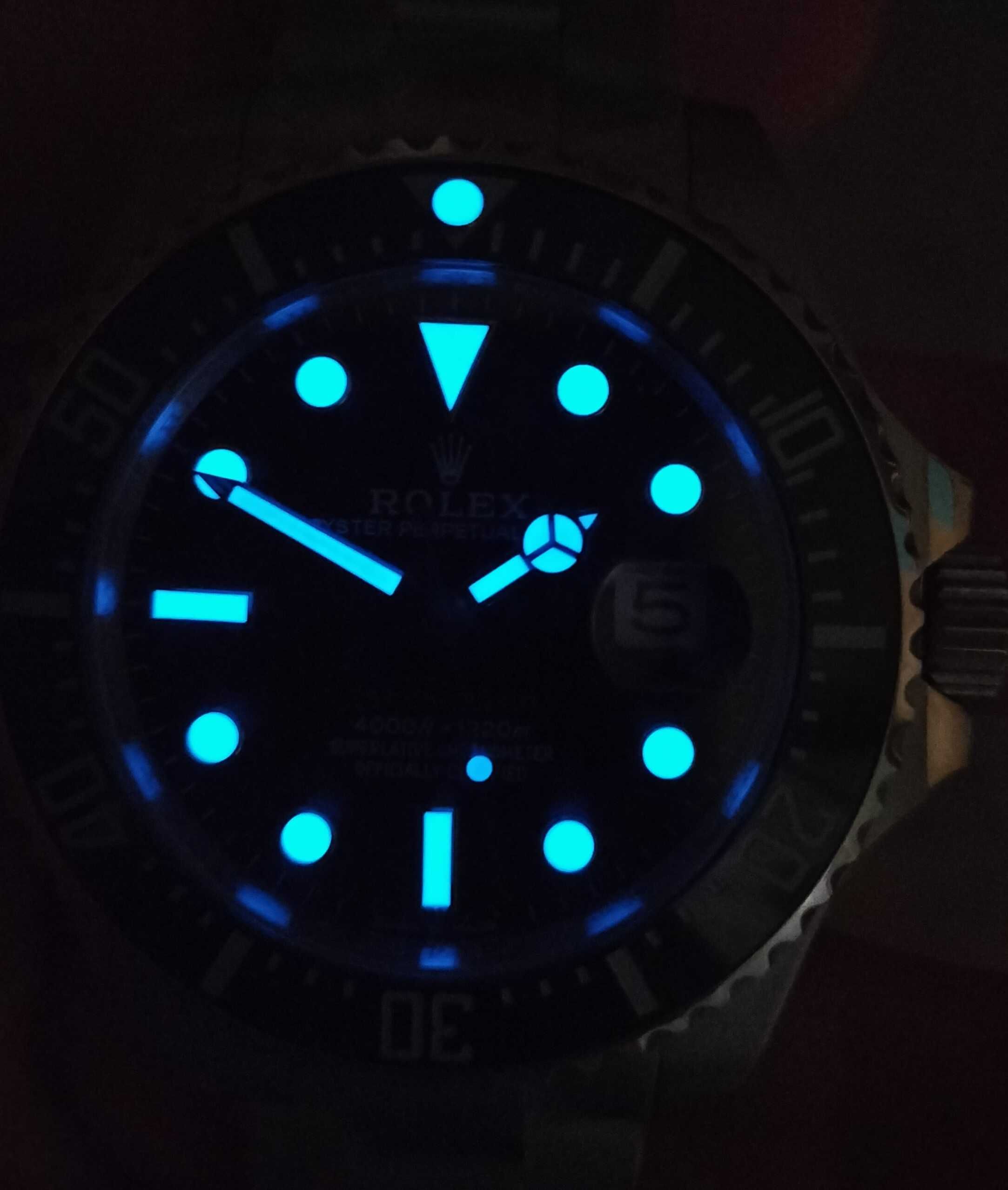 Rolex Sea-Dweller 43 mm japonez Miyota 8215