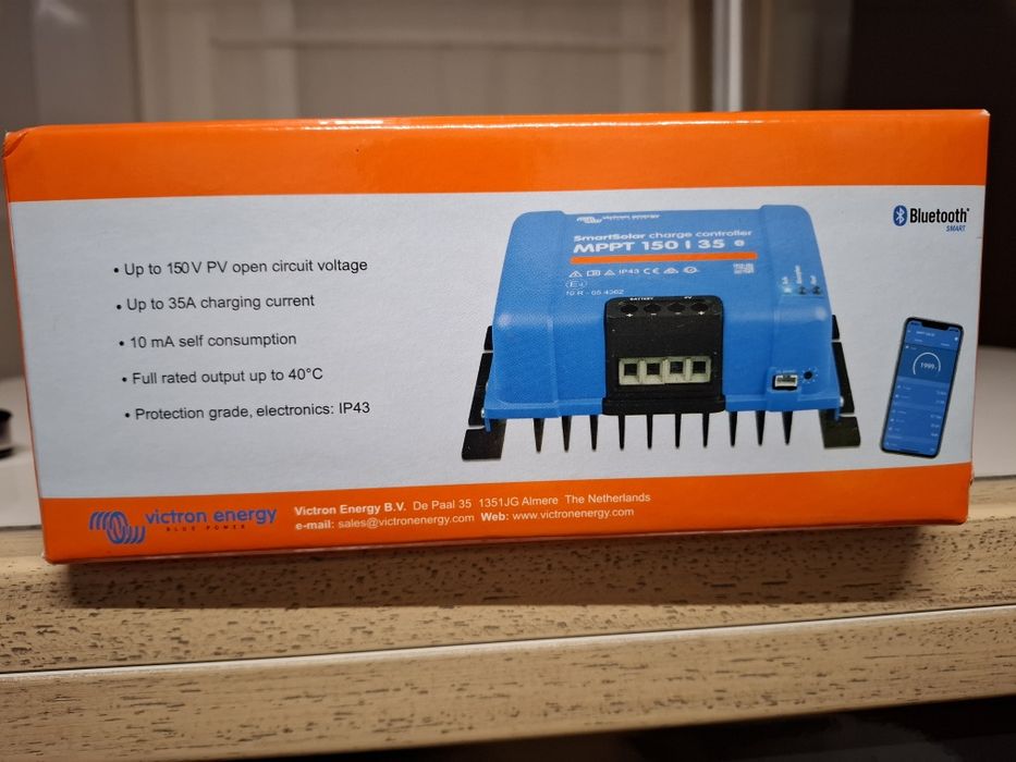 Соларен контролер Victron SmartSolar MPPT 150/35